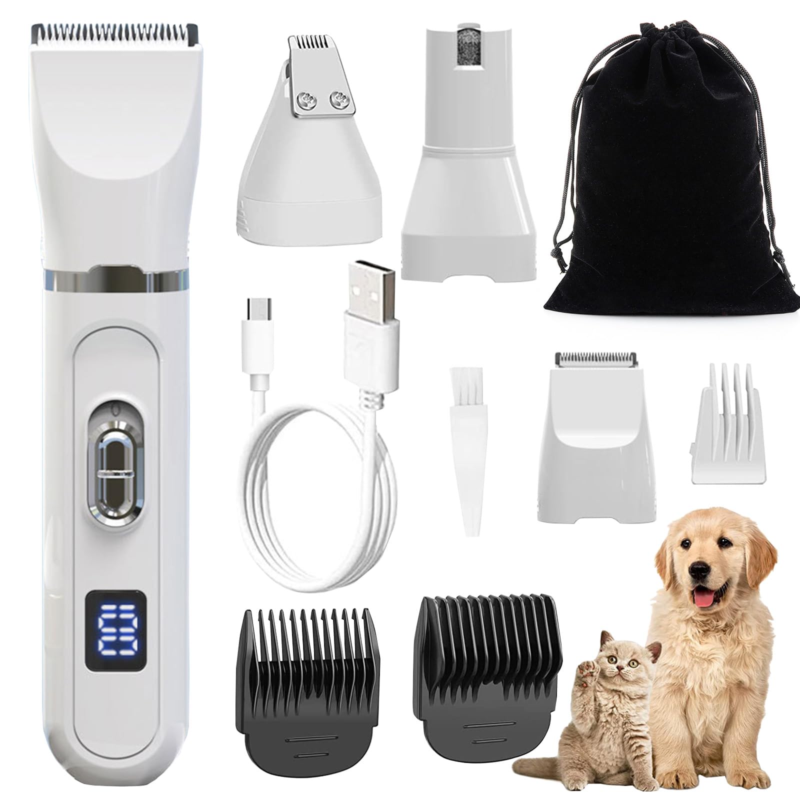 Amazon.co.jp: 【2023年新登場】AnT 最新犬用バリカン 4in1ペット用